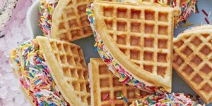 rainbow wafflewiches