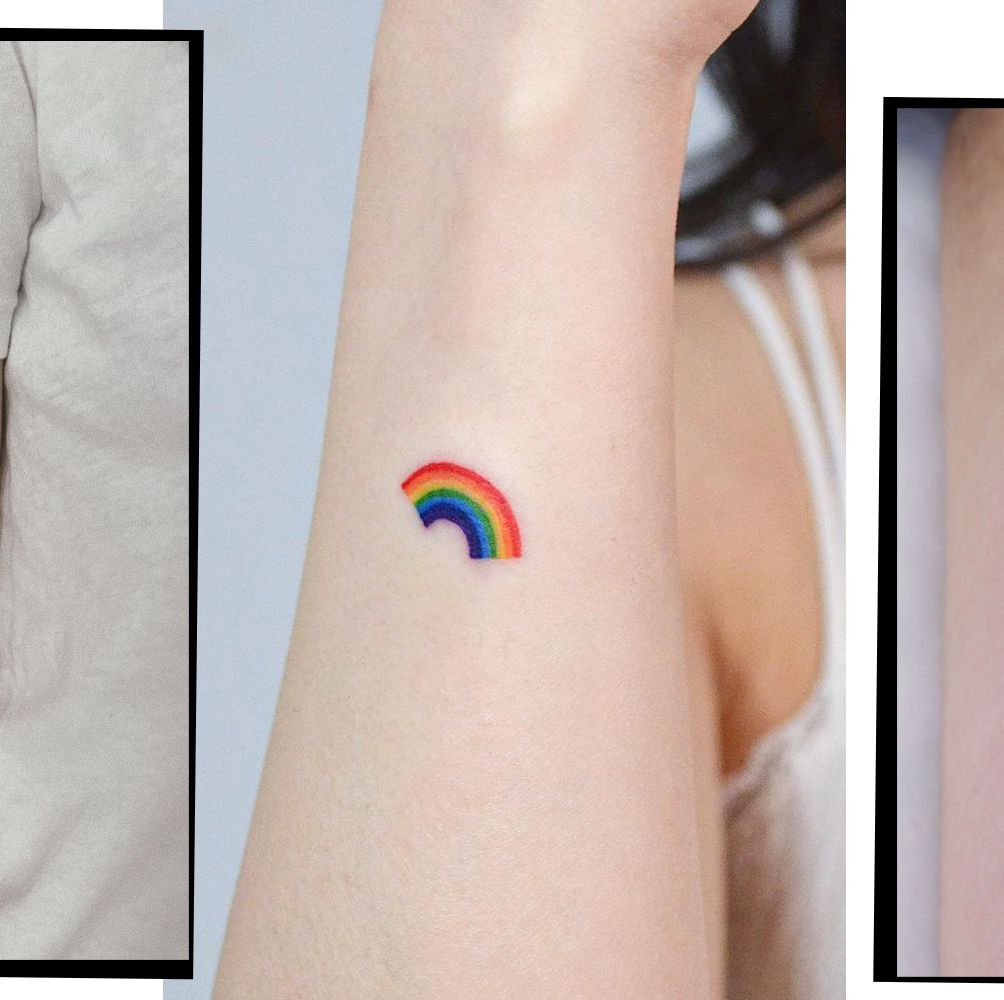 rainbow pride tattoo designs