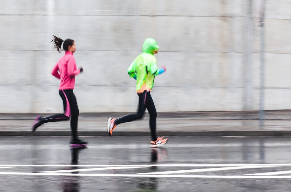 Rainy day exercising