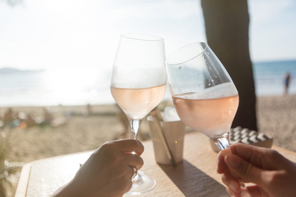 Raising a glass