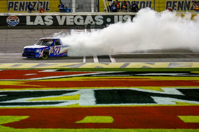 Rajah Caruth Gets Historic First Win at Las Vegas