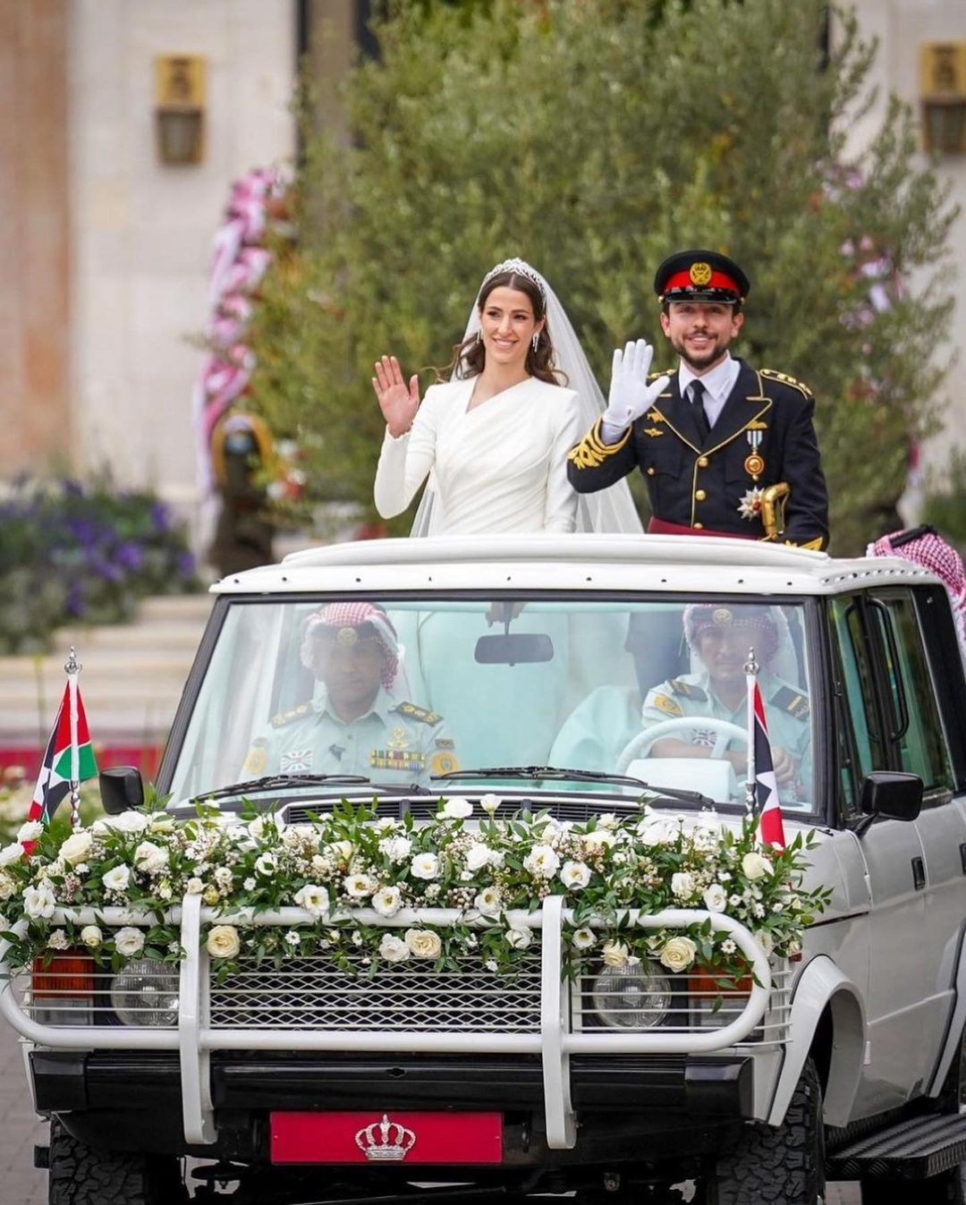 Foto e curiosit sul matrimonio reale di Hussein e Rajwa di Giordania