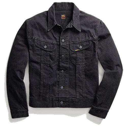 Buy Tommy Hilfiger Men Black Panelled Trucker Denim Jacket - NNNOW.com
