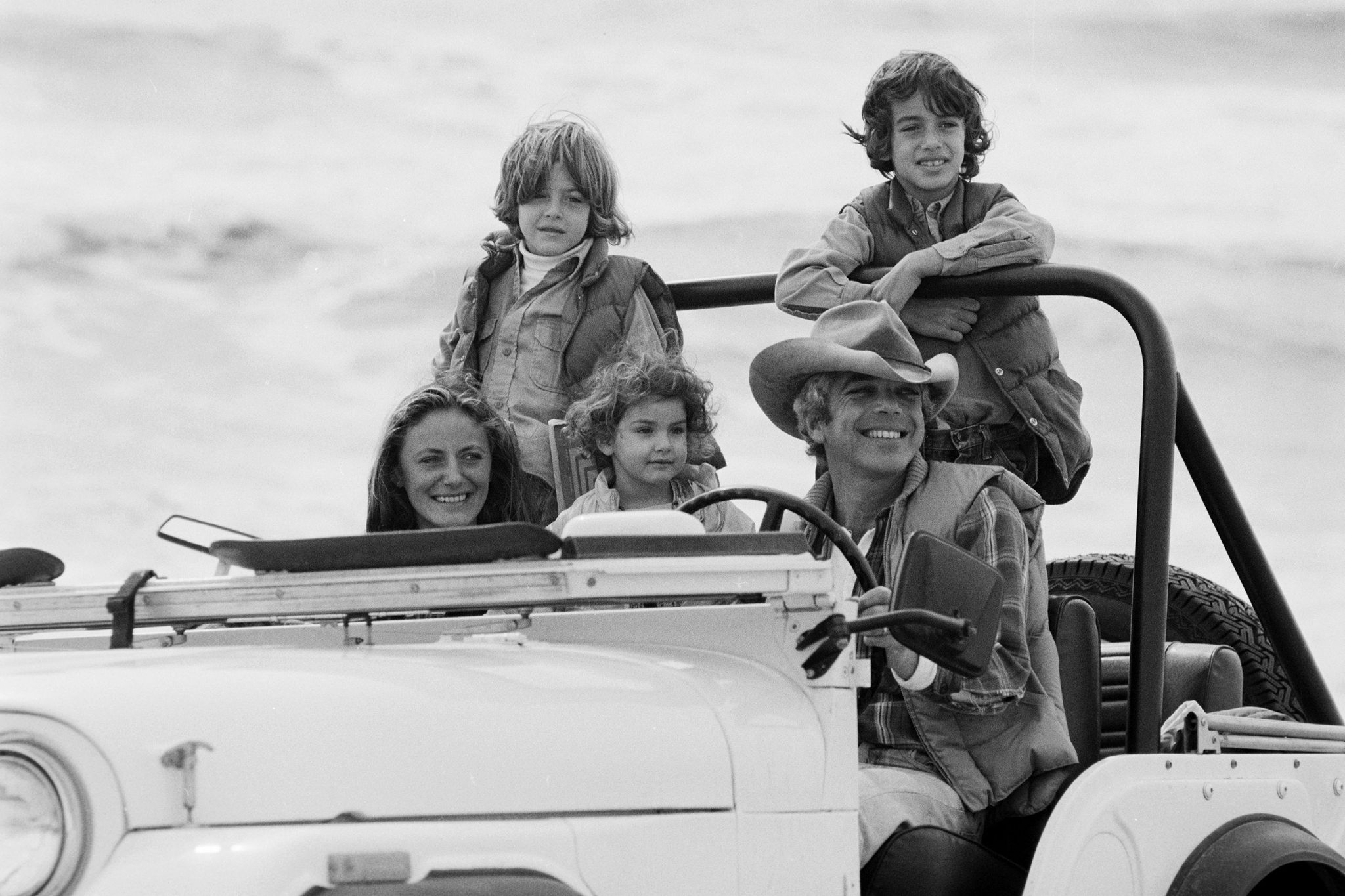 Ralph Lauren with his family 