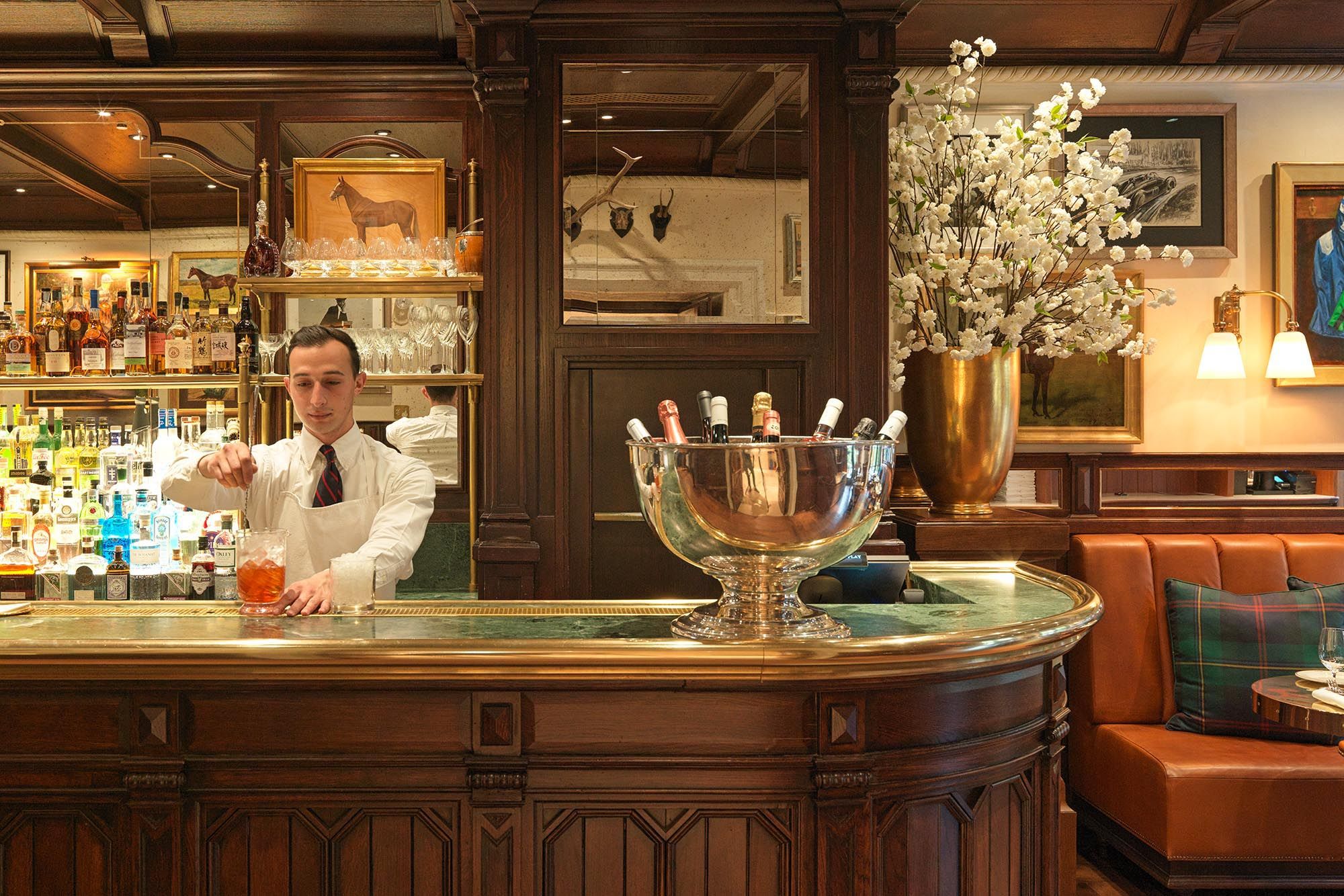 Where to go in Milan: The Bar at Ralph Lauren. Their 5 layer