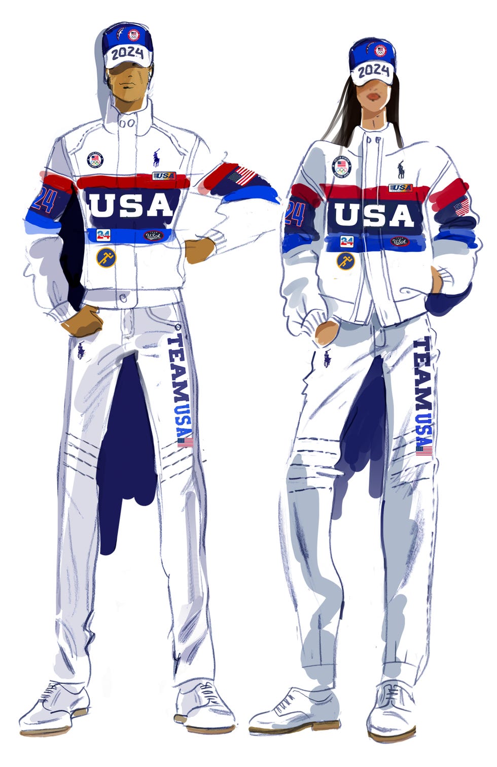 Paris Olympics: Ralph Lauren Debuts Team USA's Opening and Closing ...