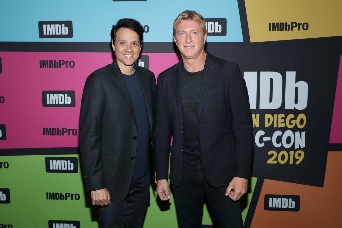 Cobra Kais Ralph Macchio And William Zabka On Who Is The Bad Guy