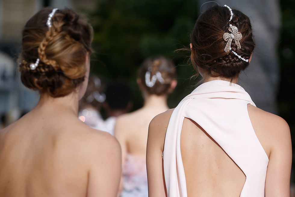 Ralph & Russo couture autumn/winter 2019 hair accessories