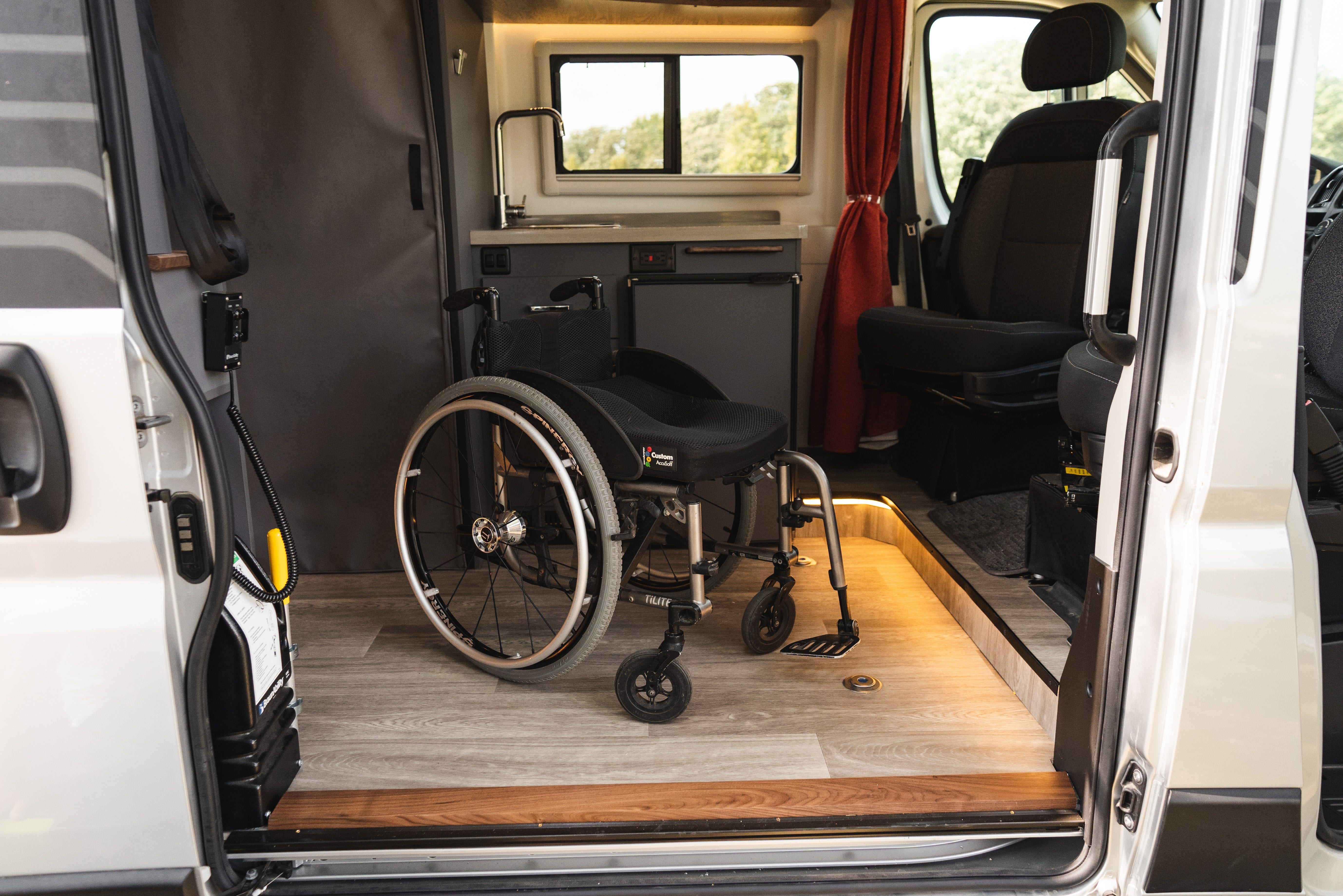 wheelchair campers