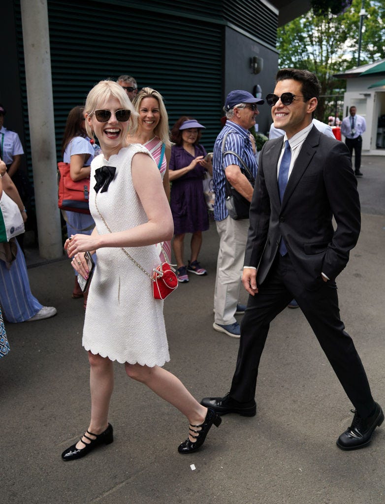 <b>Rami</b> <b>Malek</b> and <b>Lucy</b> <b>Boynton</b> At Wimbledon 2022 Day 12. <b>rami</b> <b>malek</b> and <b>lu...</b>