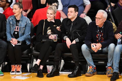 Celebrities At The Los Angeles Lakers Game Celebrities At The Los Angeles Lakers Game