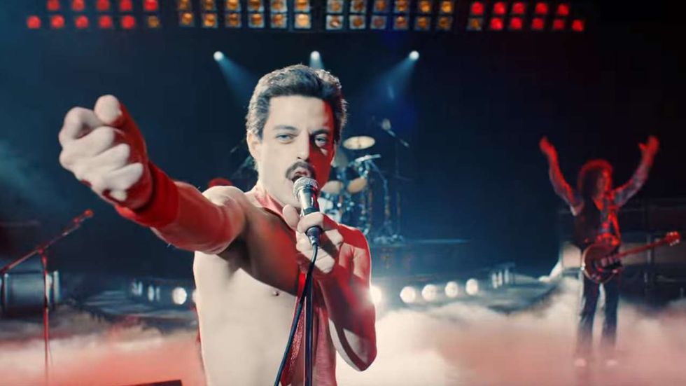 Rami Malek en "Bohemian Rhapsody"