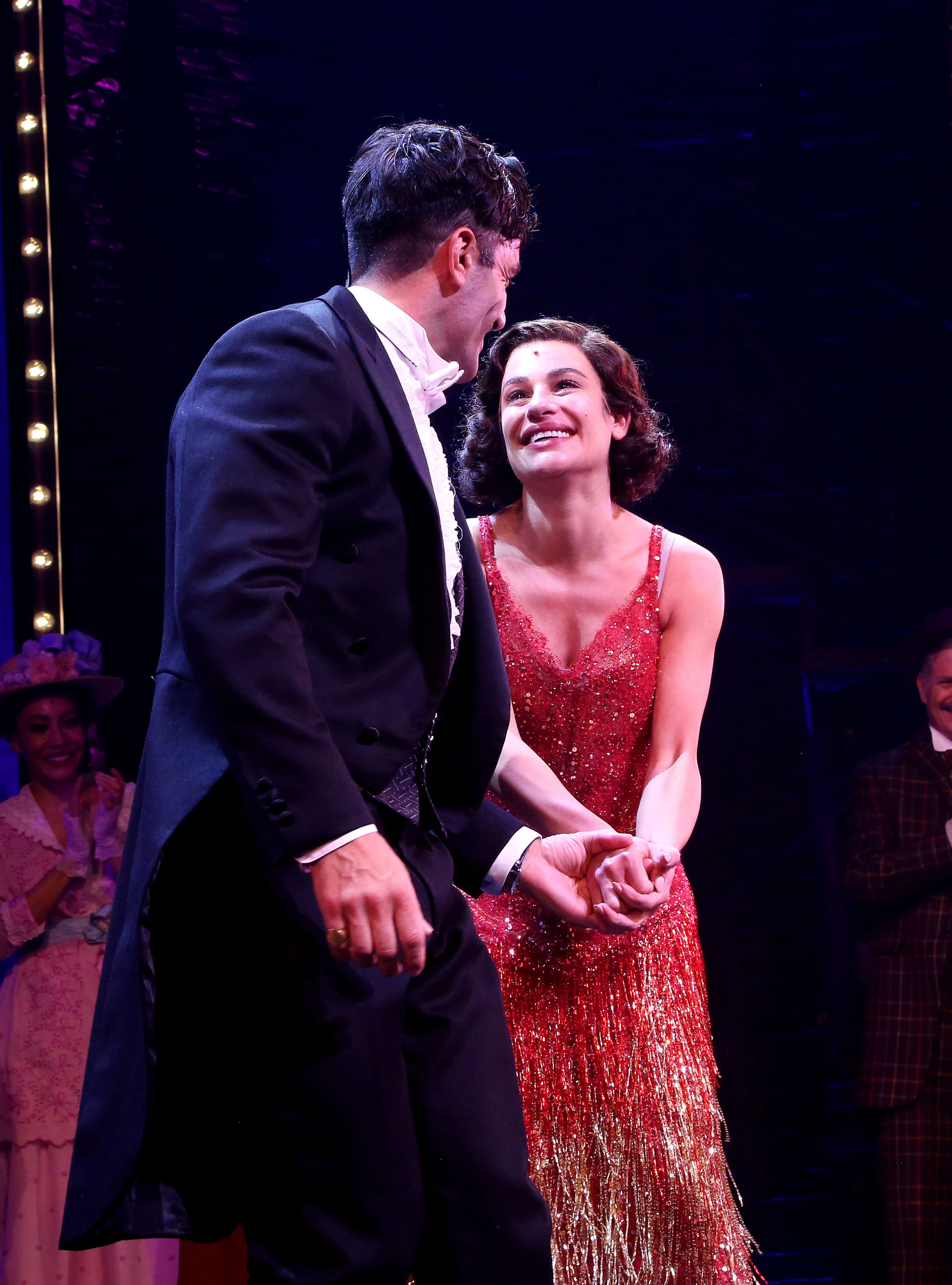 See the Best Photos of Lea Michele In Her First Funny Girl Performance