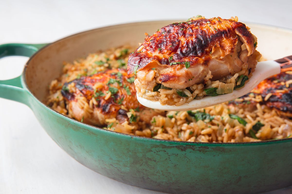 preview for This Ranch Chicken & Rice is a One-Pan Wonder!