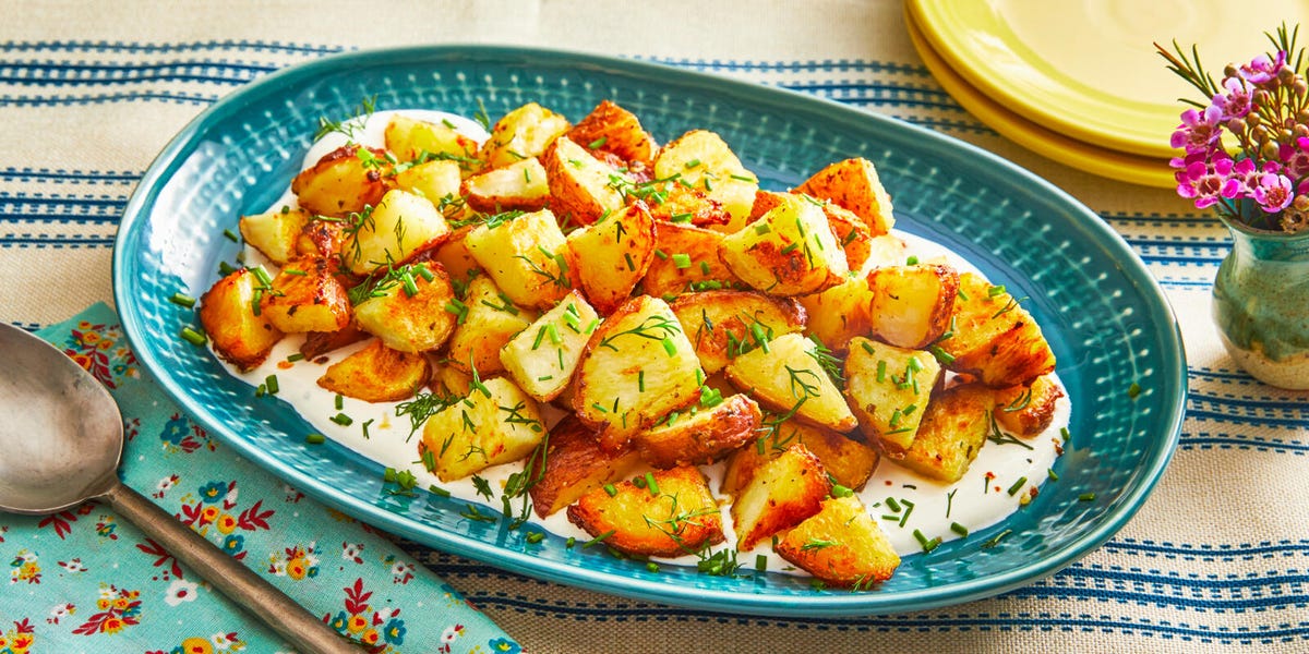 Easy Ranch Potatoes Recipe - How to Make Ranch Potatoes