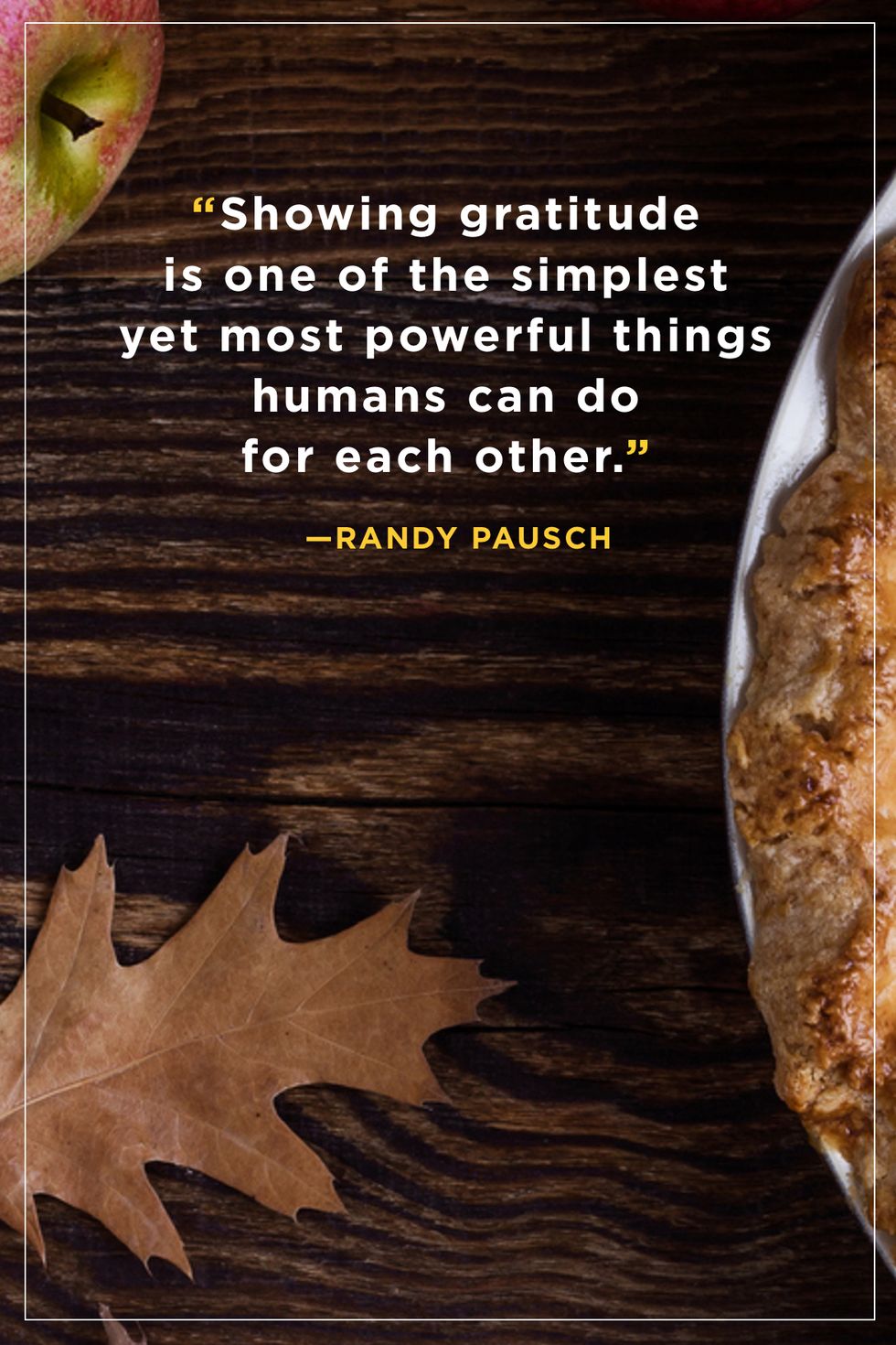 Randy Pausch Thanksgiving Quotes
