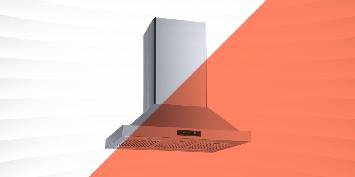 FIREGAS Wall Mount Range Hood 30 inch,450 CFM Ducted Range Hood with Ducted/Ductless Convertible,Stove Hood Vent for Kitchen with 3 Speed Fan,Digital