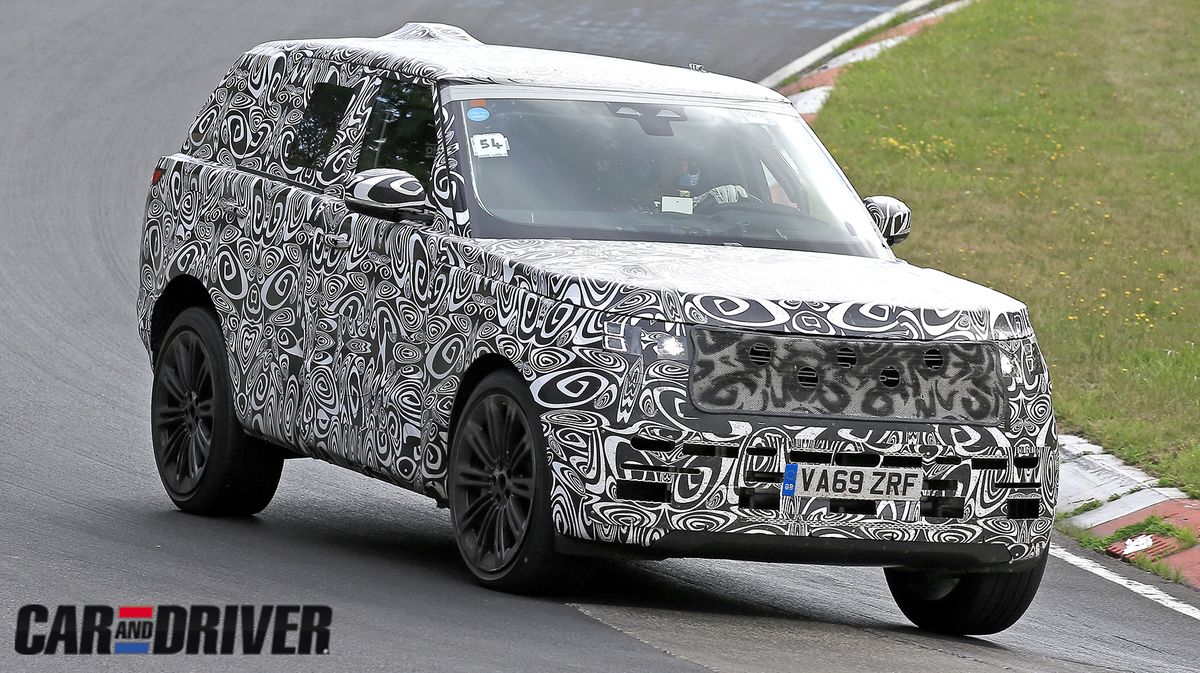 preview for El Range Rover de nueva generación se pone a tono en Nürburgring