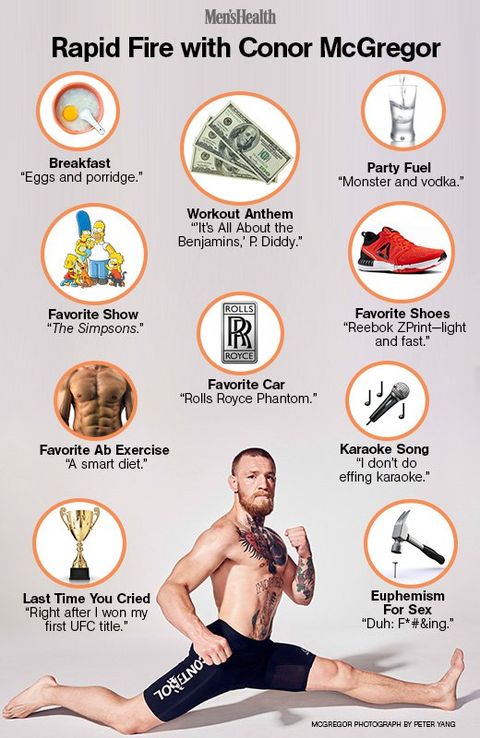 rapid fire with conor mcgregor