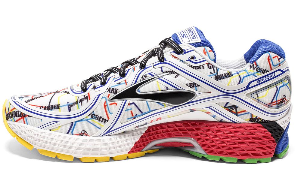 The limited edition Brooks Adrenaline GTS 16 for the London Marathon