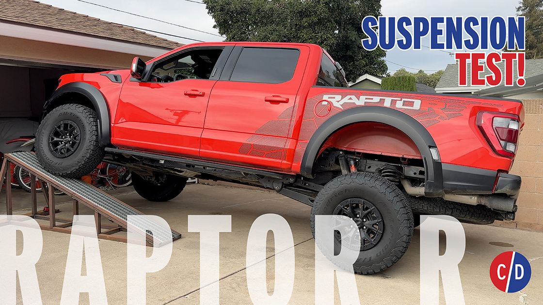 preview for The Ford F-150 Raptor R Has Less Suspension Flex Than The Ram TRX. Here's Why