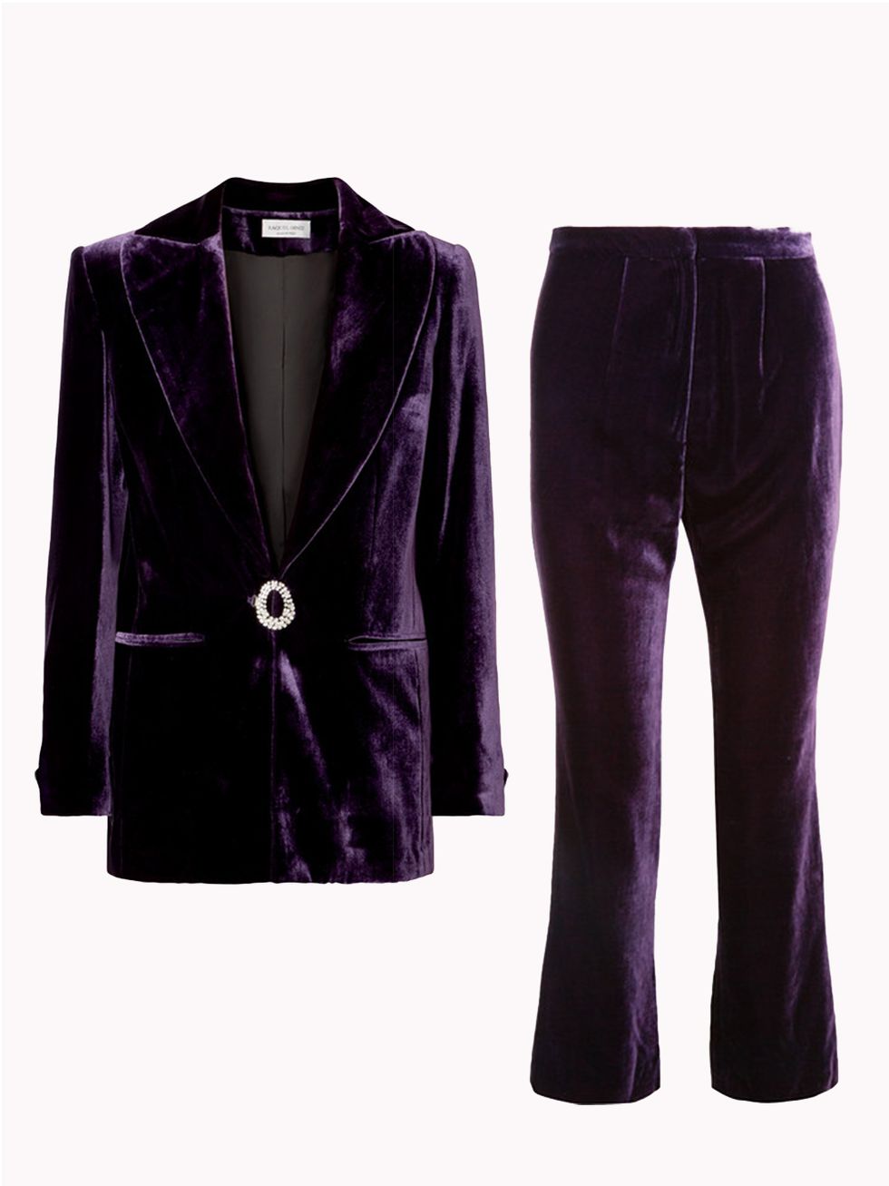 Clothing, Velvet, Purple, Outerwear, Blazer, Violet, Suit, Jacket, Sleeve, Textile, 