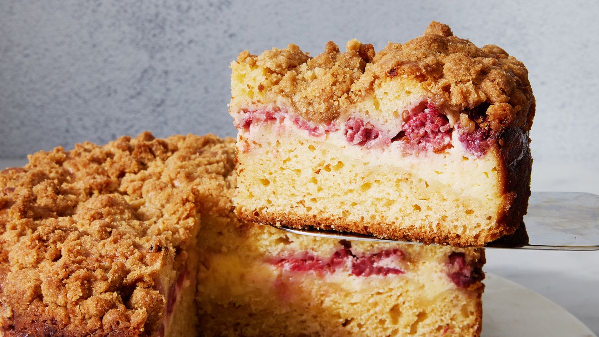 preview for Raspberry Cream Cheese Coffee Cake Will Make Your Morning Sweet