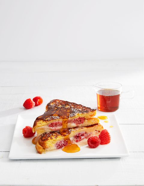 raspberry "cheesecake" french toast