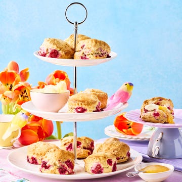 4ingredient raspberry lemonade scones