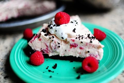 raspberry recipes raspberry cream pie