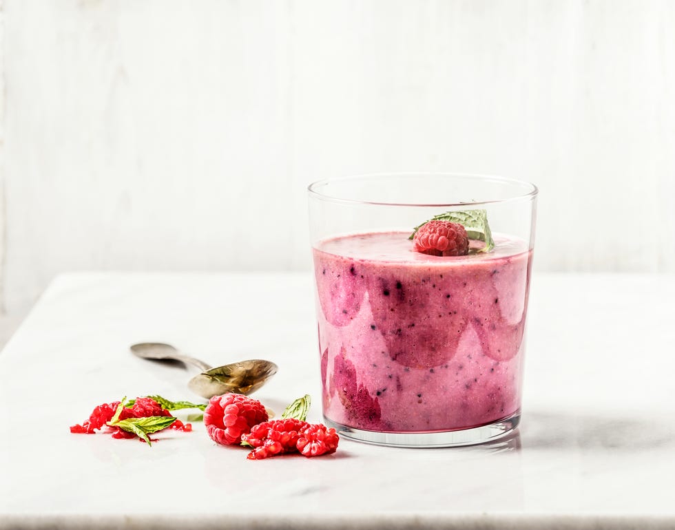 raspberry smoothie