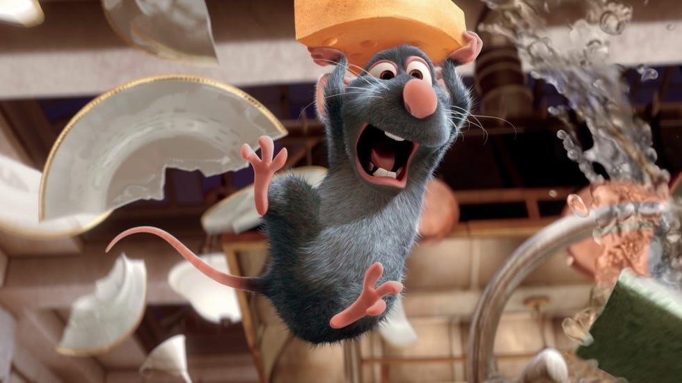 Rat, Mouse, Muridae, Animated cartoon, Snout, Rodent, Muroidea, Animation, Pest, 