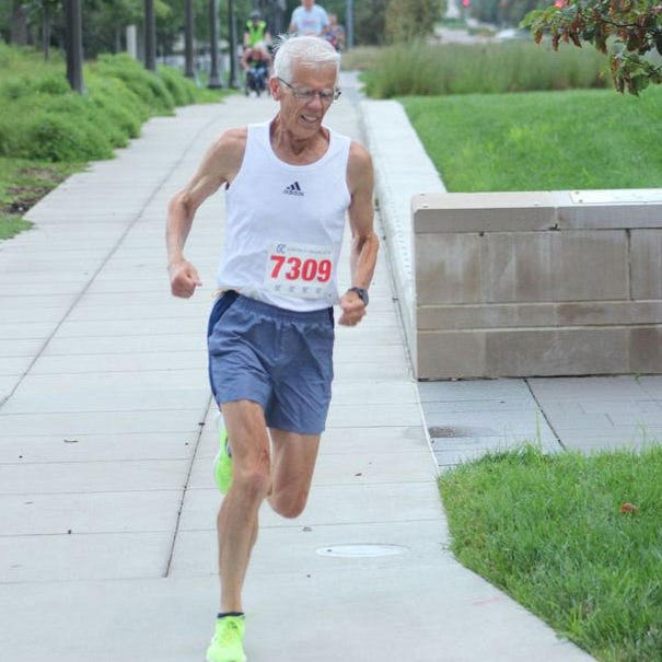 75-Year-Old Runs Six-Minute Mile  Lynn Rathjen Sets American Age-Group  Mile Record