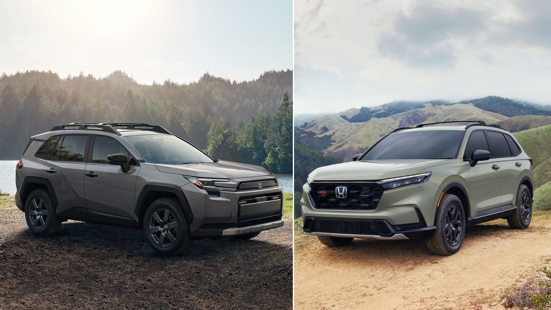 2026 Toyota RAV4 Hybrid vs Honda CR-V Hybrid