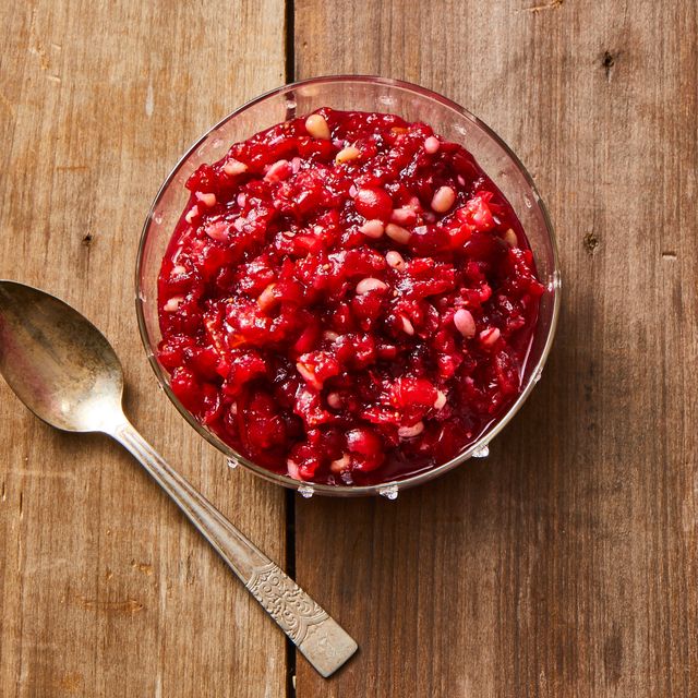 raw cranberry relish