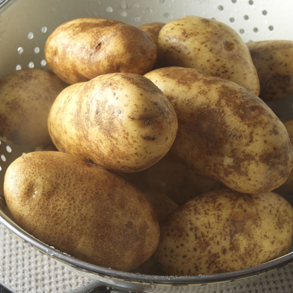 raw idaho russet potatoes