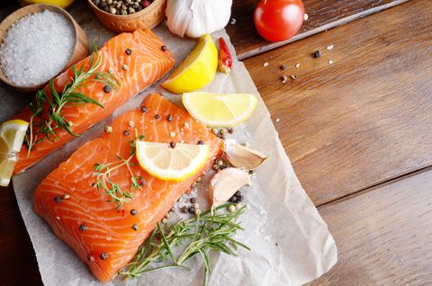 best food for hair growth - salmon fatty fish