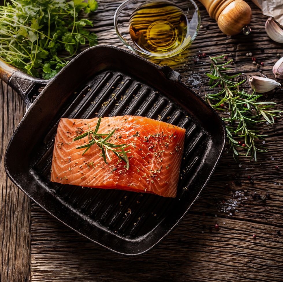high protein foods salmon