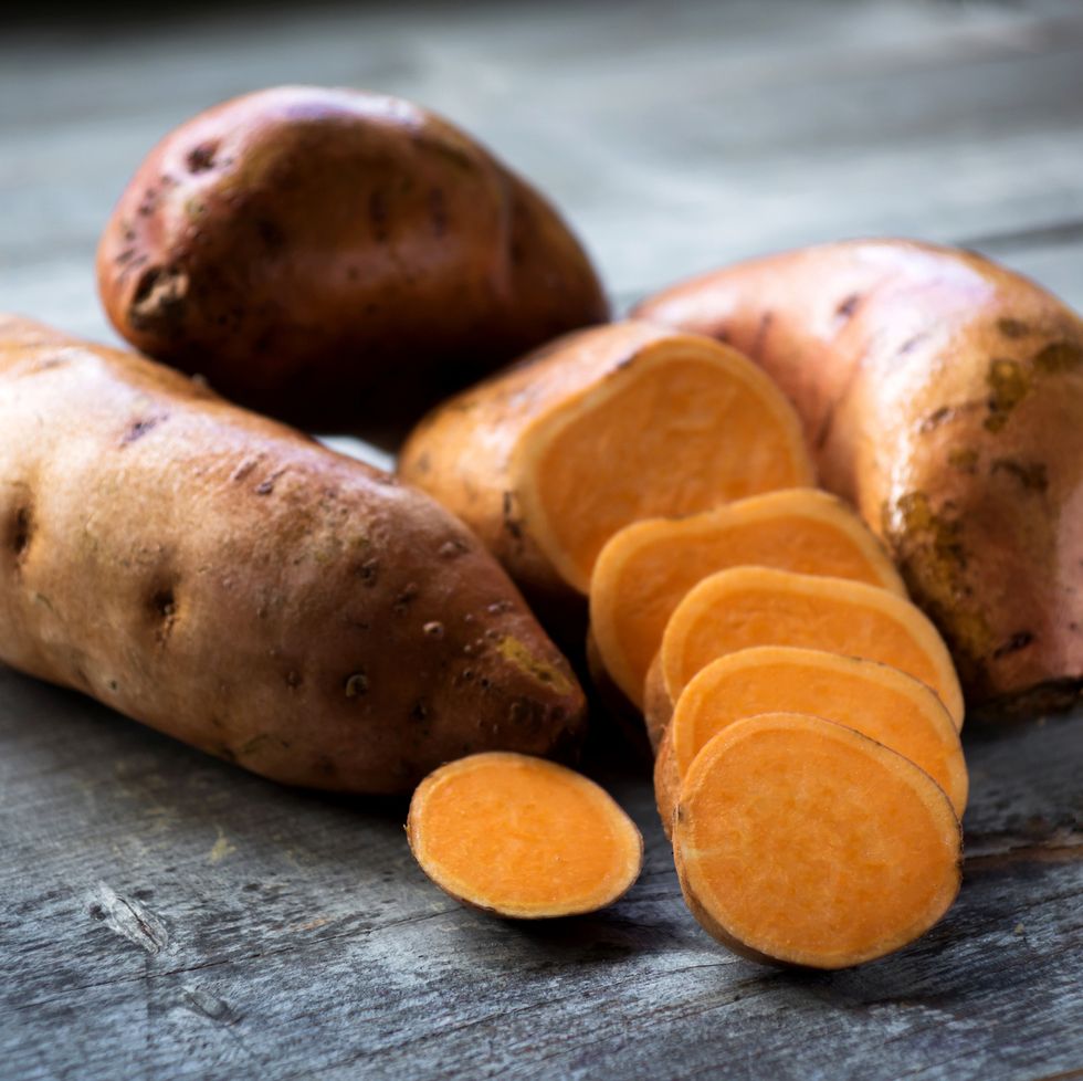 foods that lower high blood pressure sweet potato