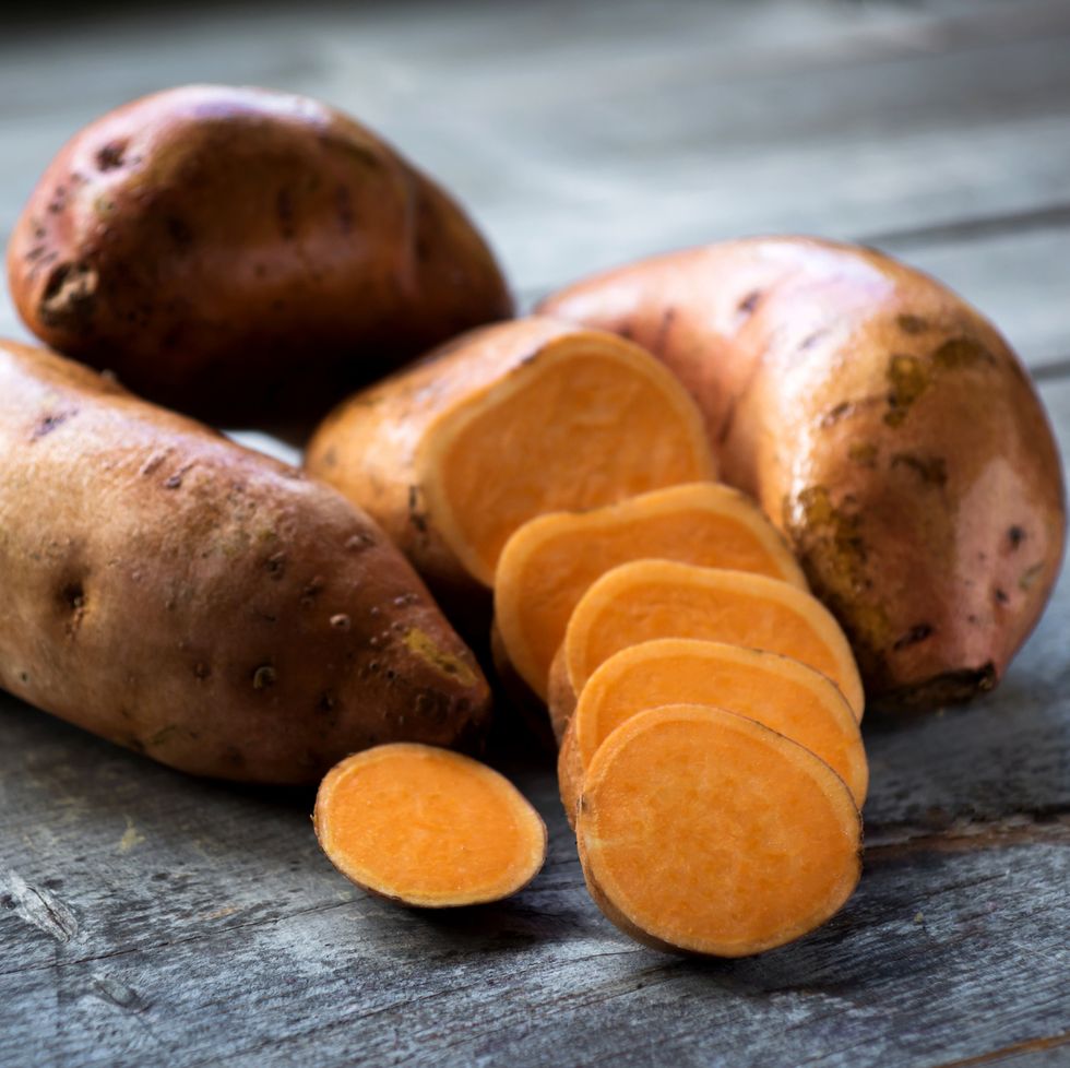 foods that lower high blood pressure sweet potato