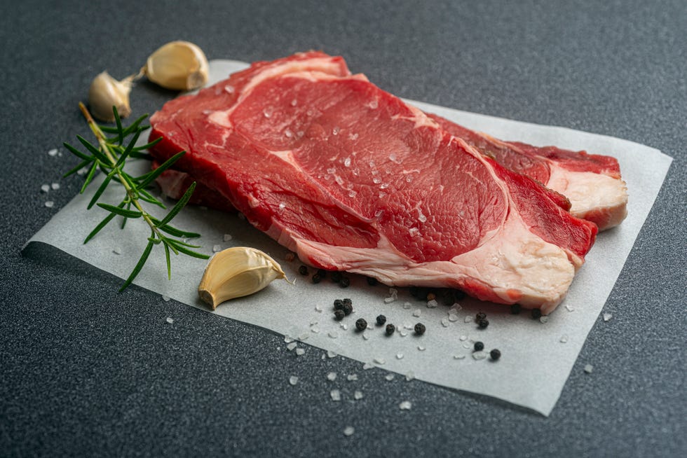 raw veal steaks