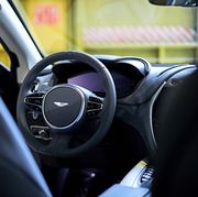 Aston Martin DBX interior photos