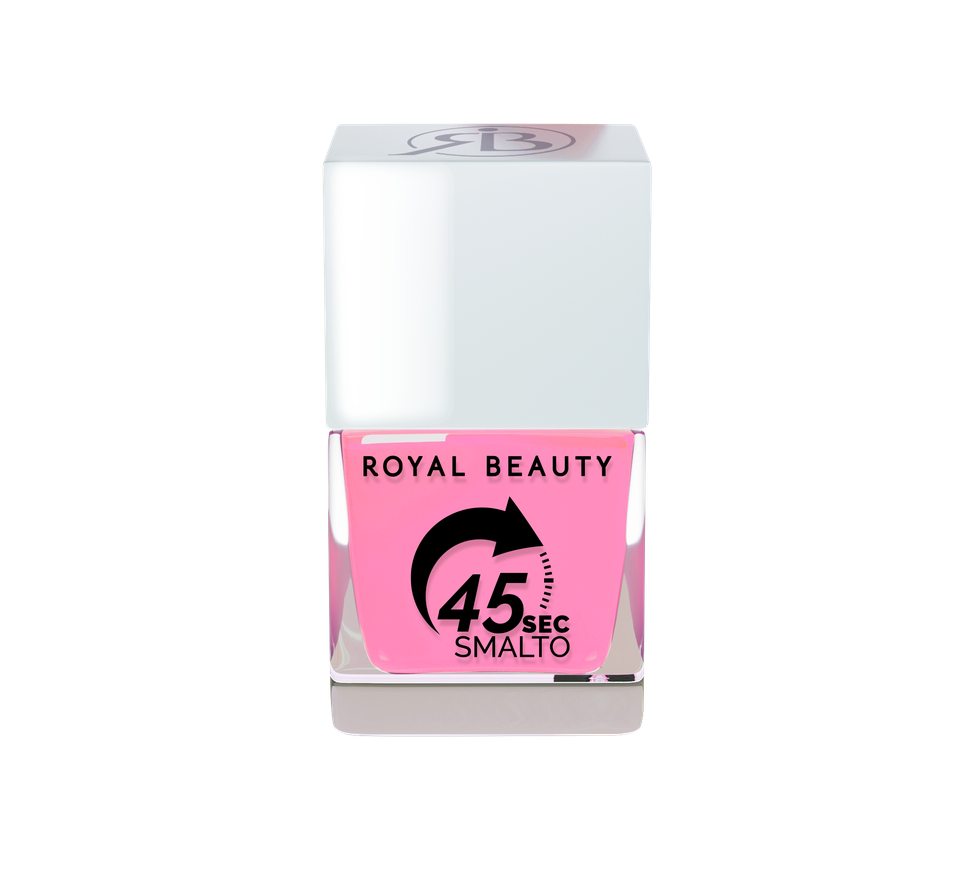 45 Second Nail Polish with Royal Beauty Fuchsia