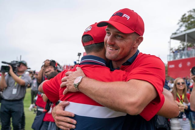 Ryder Cup: Cheesy moment for European team as they don Green Bay