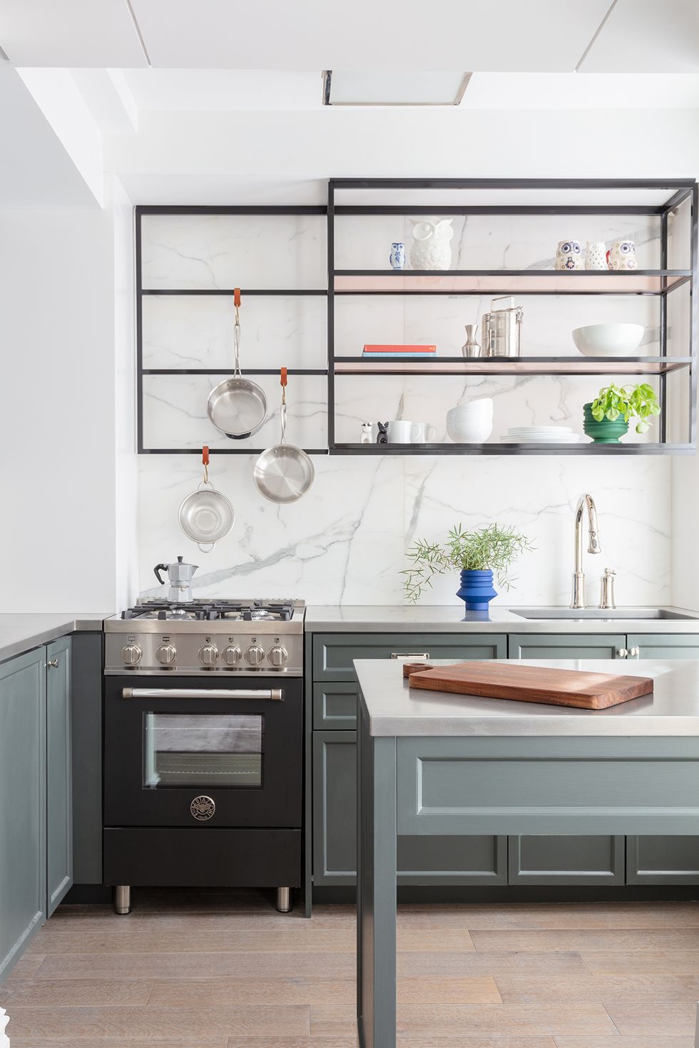 How to Decorate Kitchen Shelves Beautifully - Open Doors Open Hearts