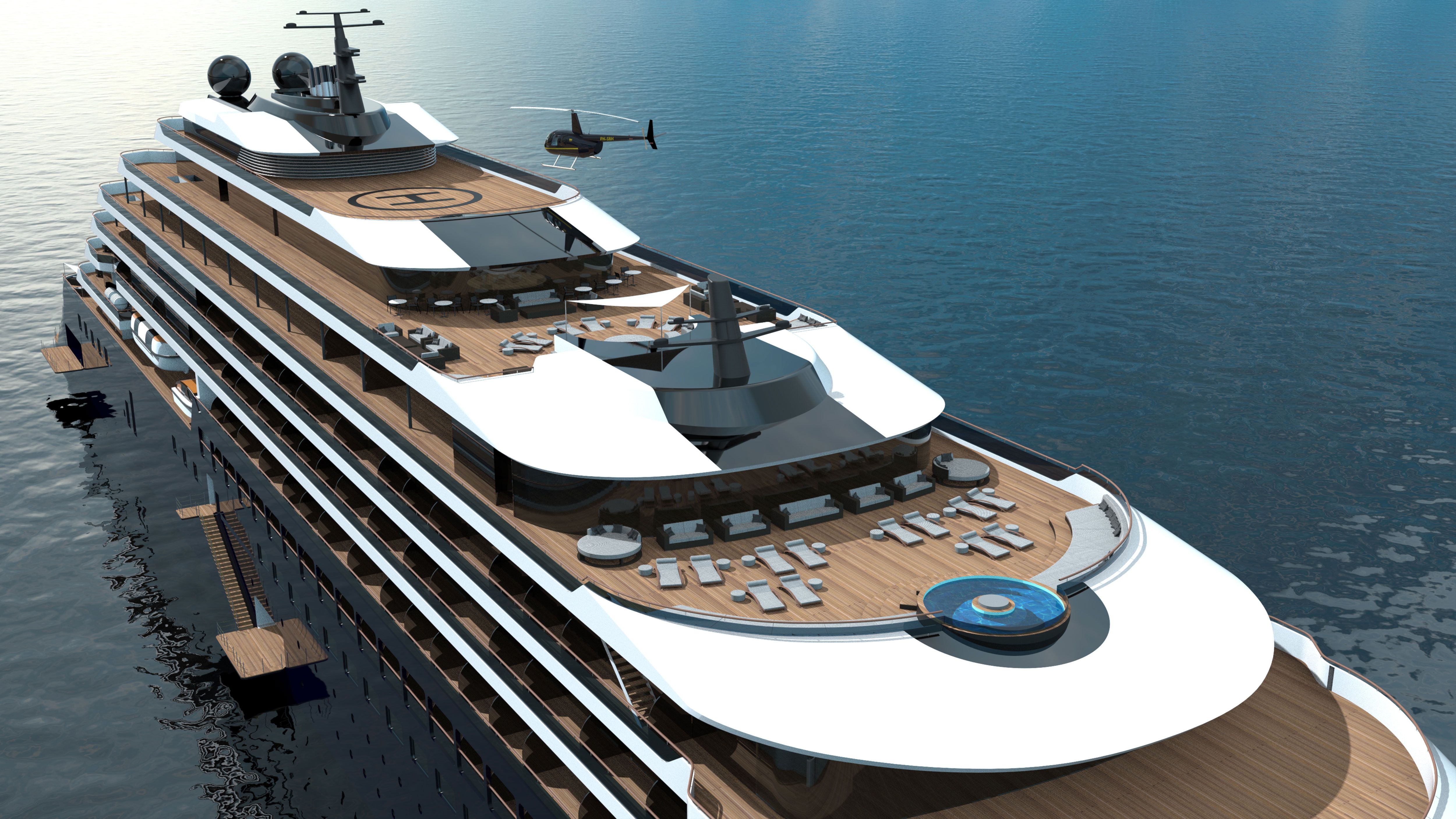 Ritz-Carlton's new yachts will be luxury hotels at sea