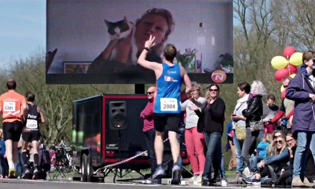 NN Marathon Rotterdam, persoonlijke video, supporters