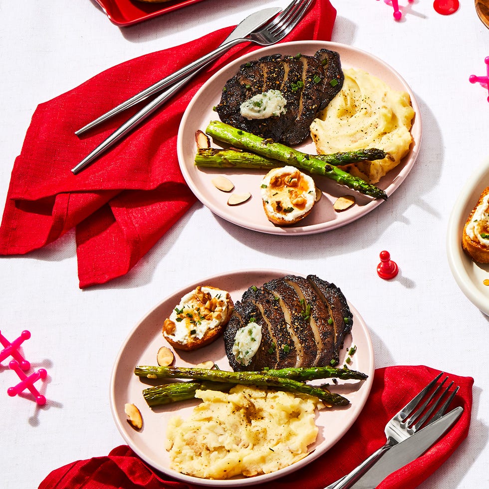 portobello mushroom and truffle mash