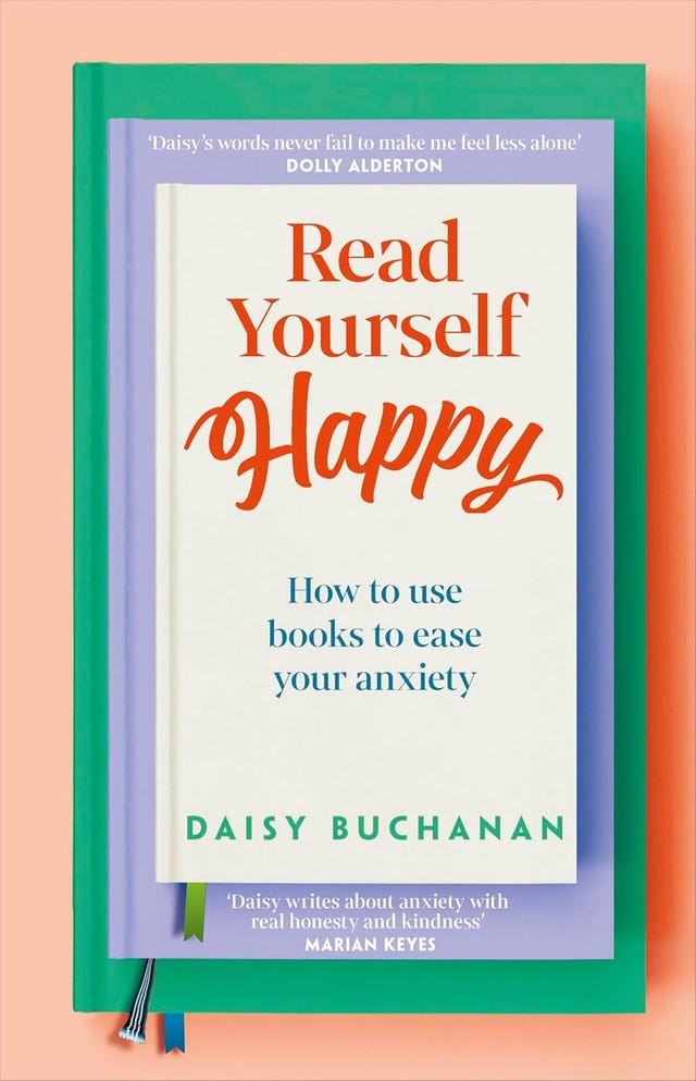book cover discussing using literature for mental wellbeing