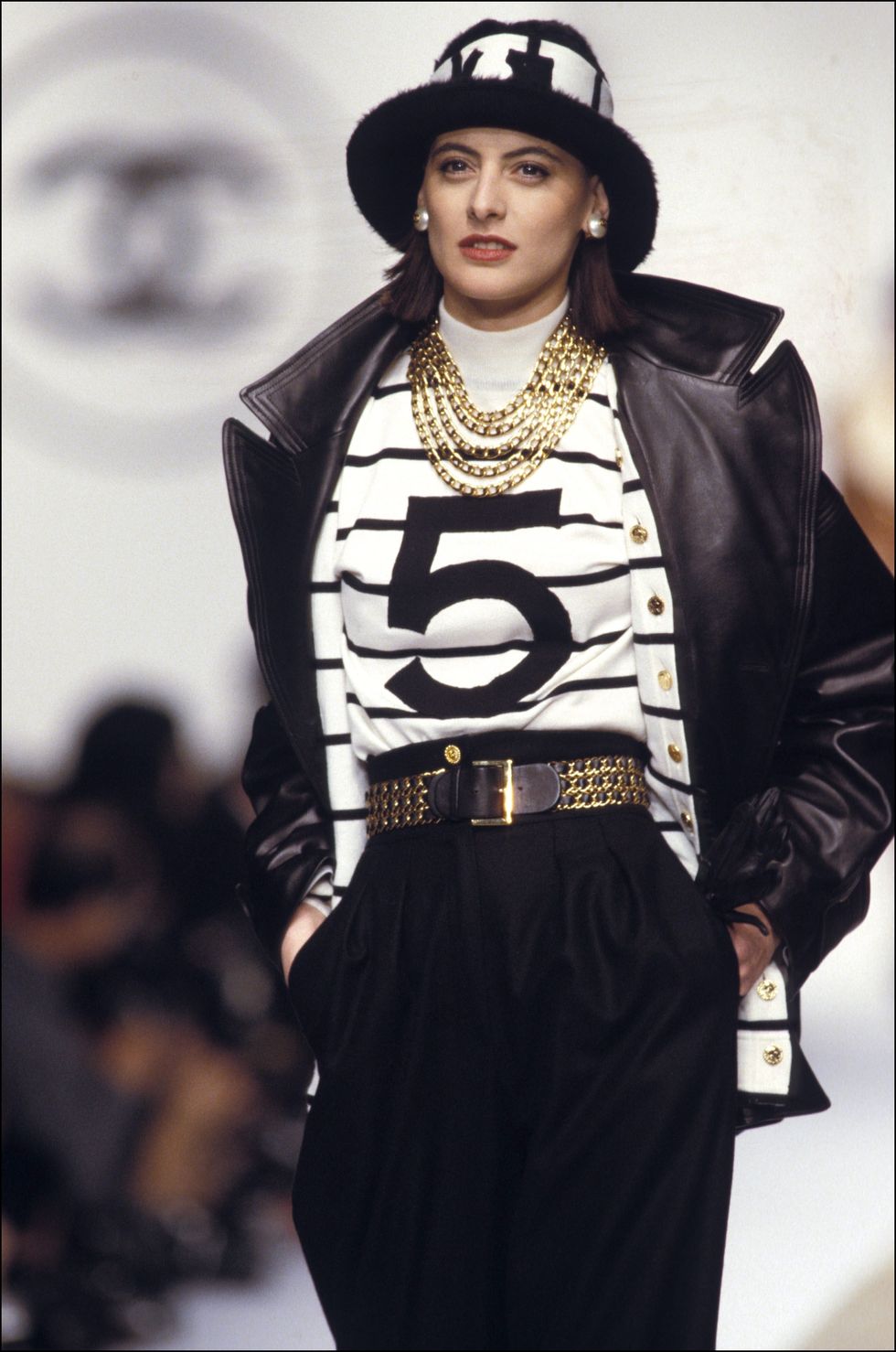ready  to  wear fall  winter fashion show 88  89 in paris, france in march, 1988